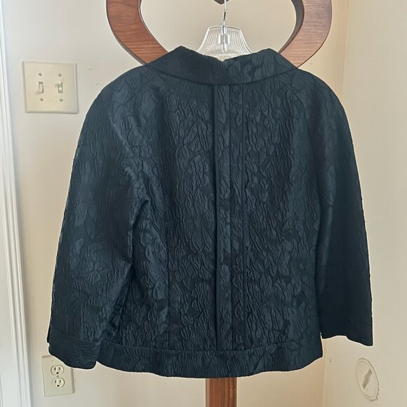 St. John Courture black jacket size 4 - Picture 2 of 10